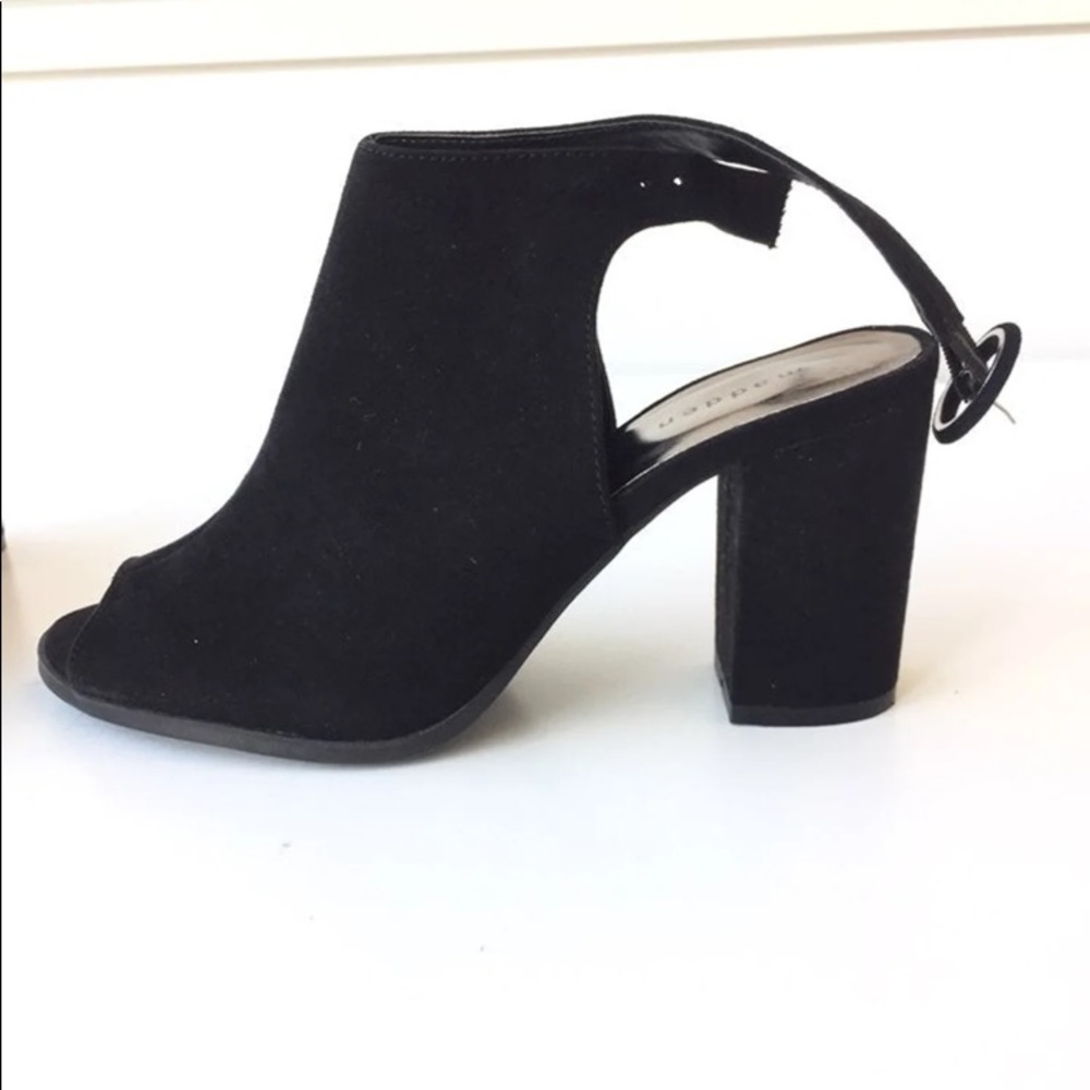 NWOT Steve Madden Mules/peek toe booties